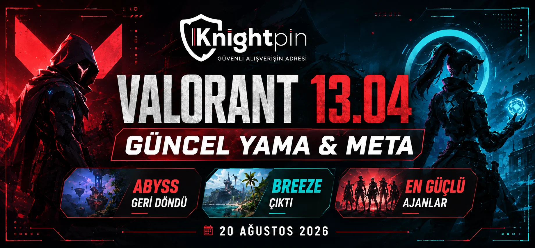 VALORANT 13.04 Güncel Yama Notları ve Meta Tier Listesi – En Güçlü Ajanlar