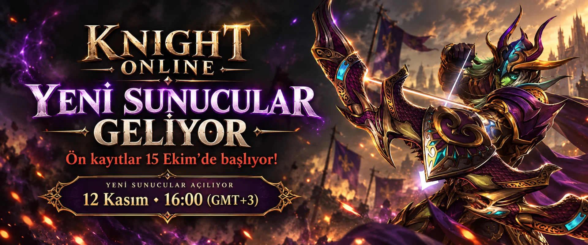 Knight Online Yeni Server Ne Zaman? 12 Kasım 2026'da Açılıyor, Ön Kayıt 15 Ekim