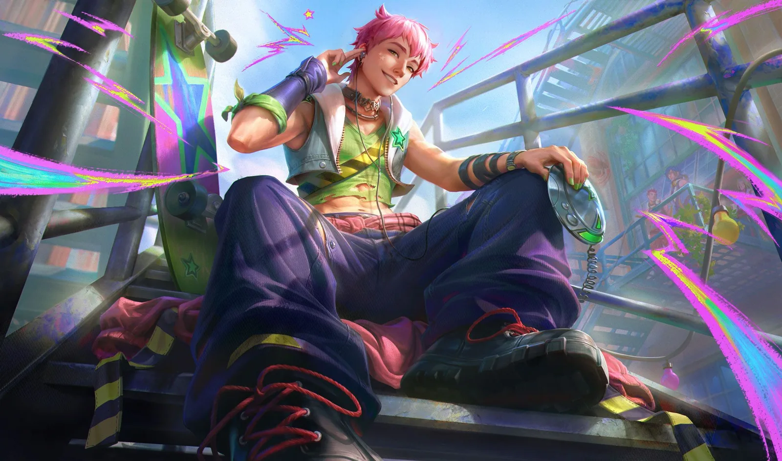 HEARTSTEEL Live My Life Ezreal kostümünün tanıtım görseli