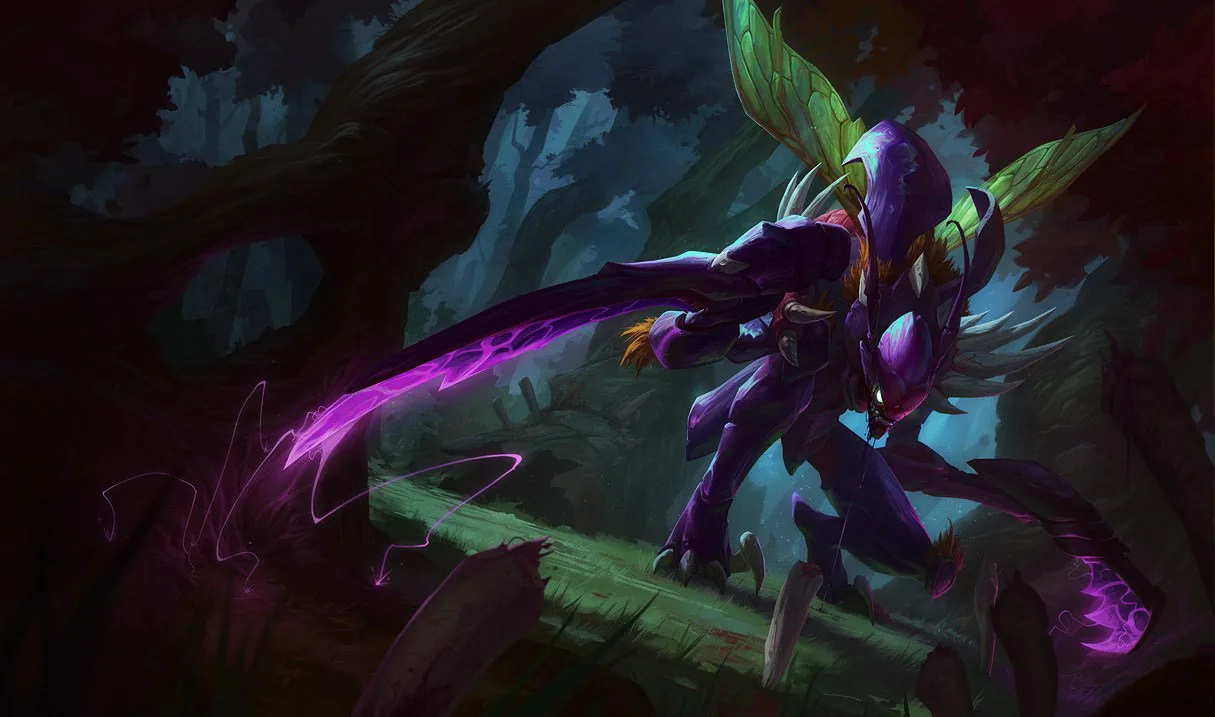 Kha’Zix’in League of Legends’taki varsayılan kostüm görseli