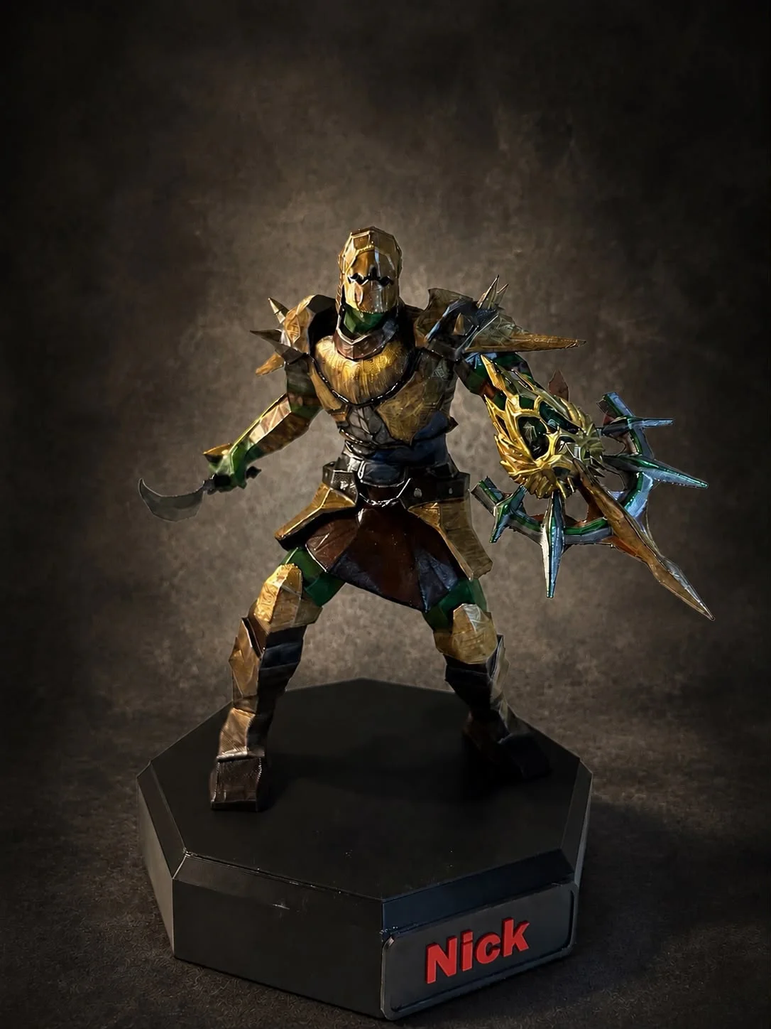 Knight Online Karus Asas Figürü – Chitin Set, Shard + WB (15 cm)