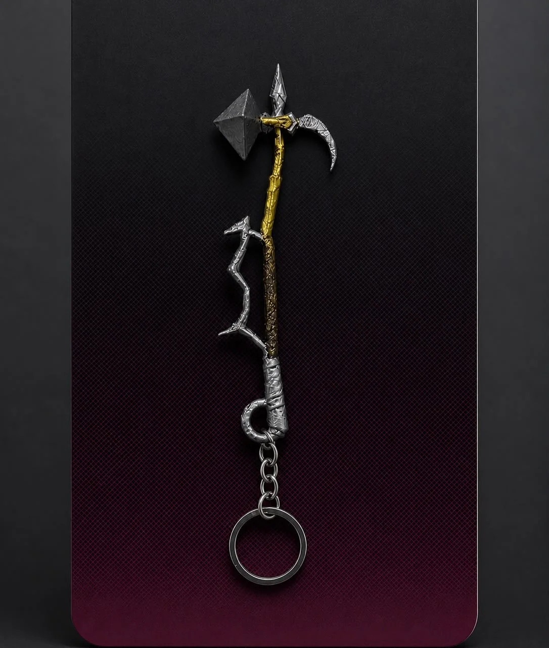 Knight Online Iron Impact Anahtarlık (7 cm, 3D Baskı)