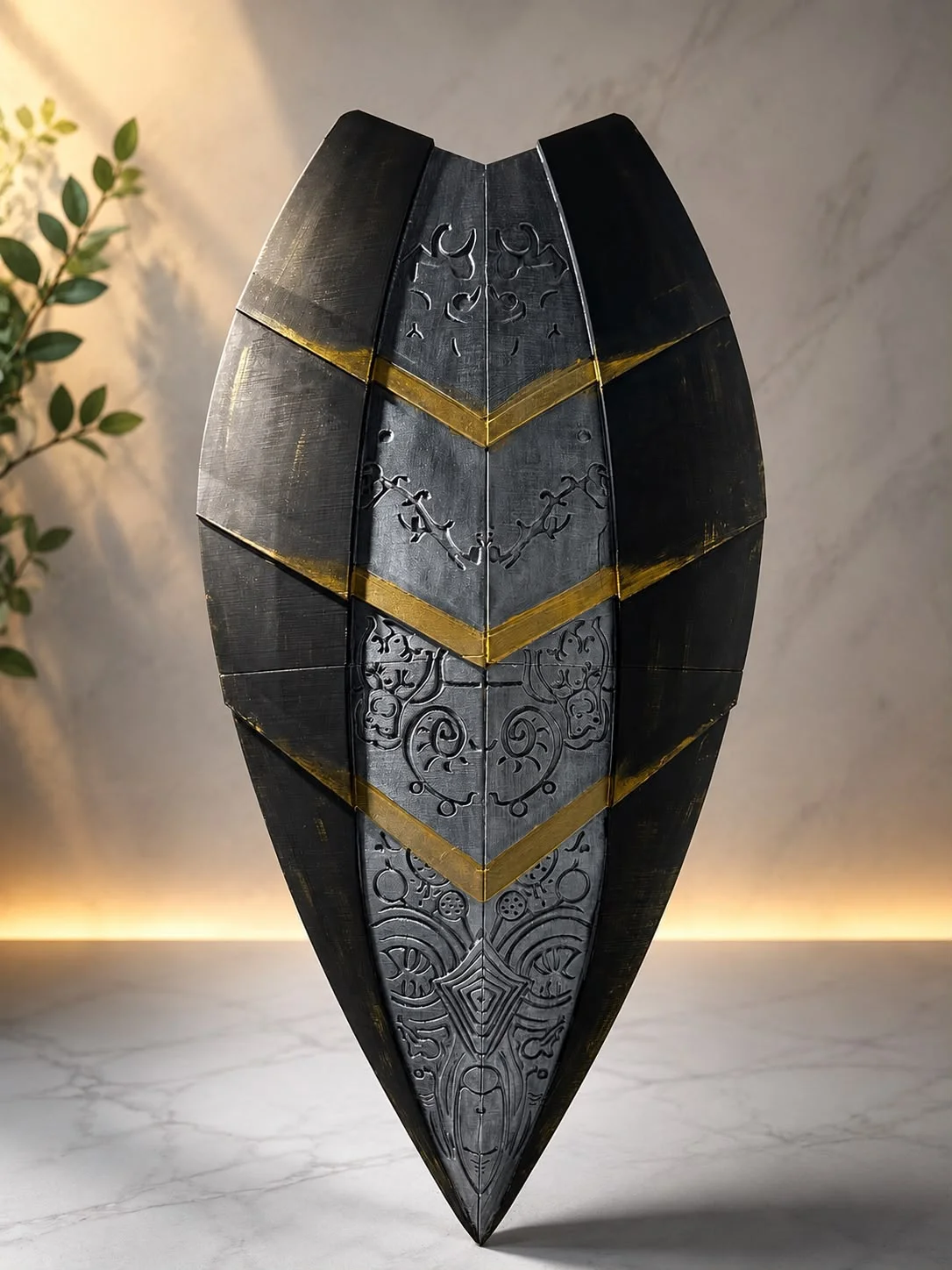 Knight Online Chitin Shield Kalkan Figürü – 50 cm Duvar Dekoru