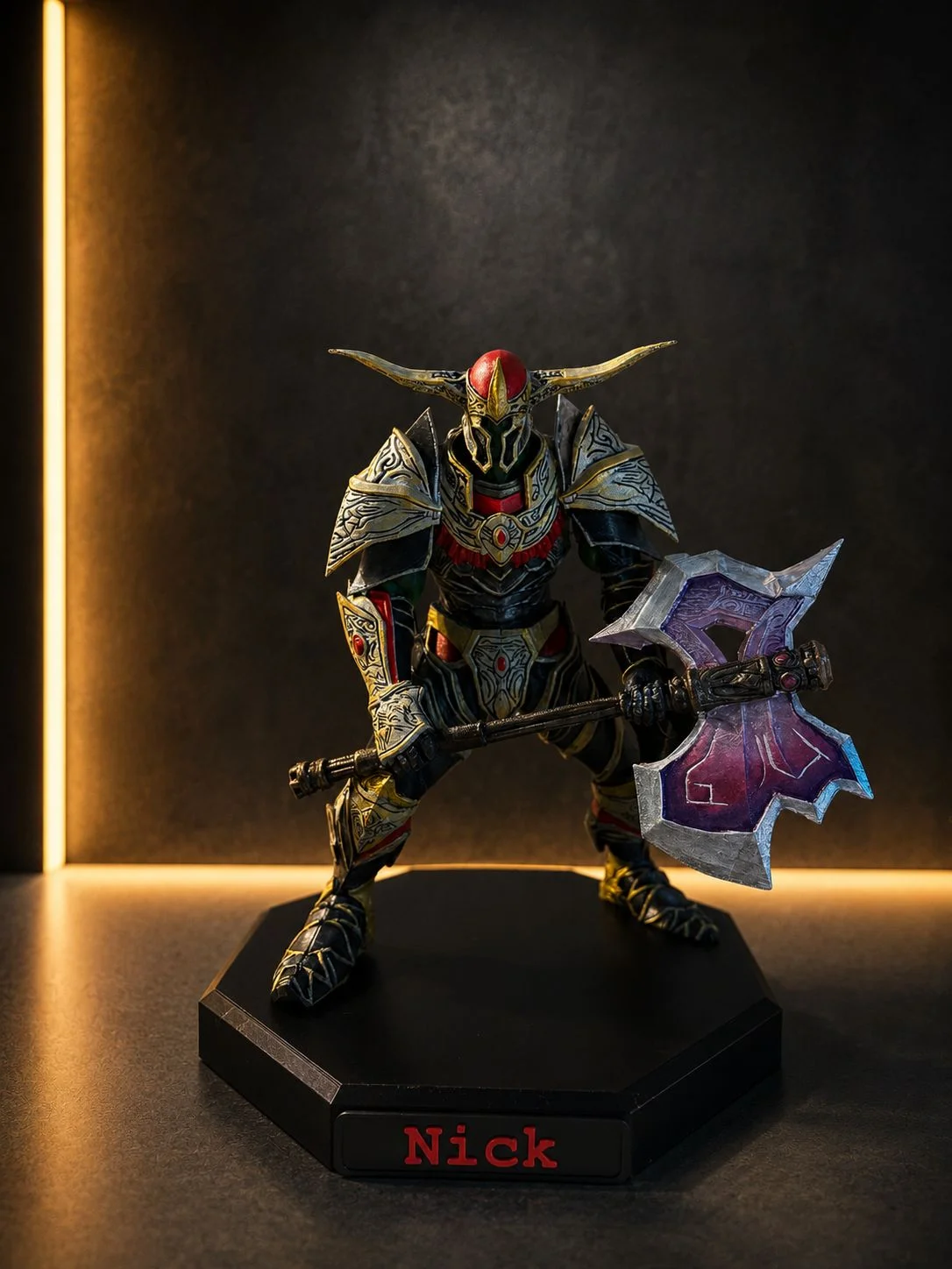 Knight Online Karus Warrior Figürü – Shell Set, Avedon (15 cm)