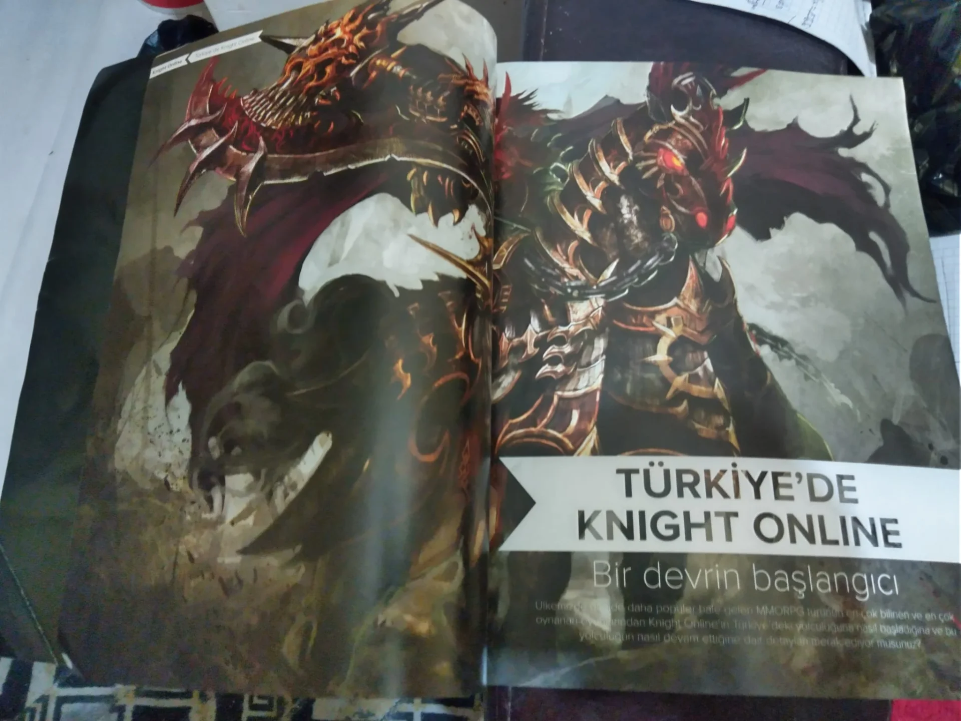 2014 level dergisi Knight Online Özel Serisi