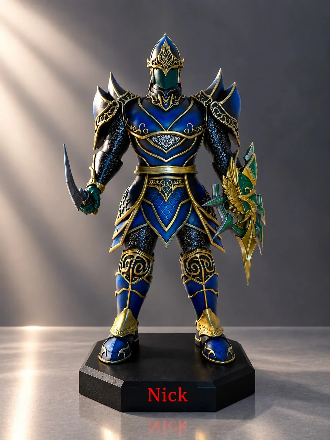 Karus Rogue Figürü – Mythril Set , Shard - Weapon Breaker