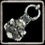 White Silver Earring +1