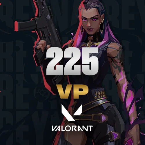 Valorant 225 VP - 2.5 EURO