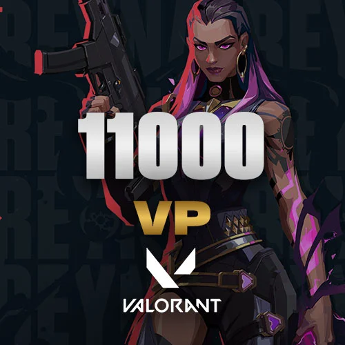 Valorant 11000 VP - 100 EURO