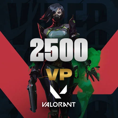 Valorant 2.500 VP - 25 USD