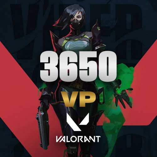 Valorant 3.650 VP - 35 USD