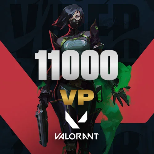 Valorant 11.000 VP - 100 USD
