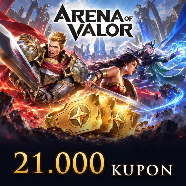 Arena of Valor 21.000 Kupon