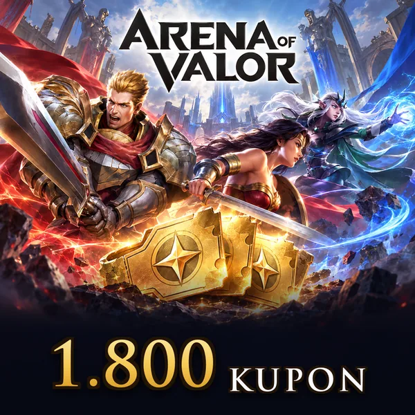 Arena of Valor 1.800 Kupon