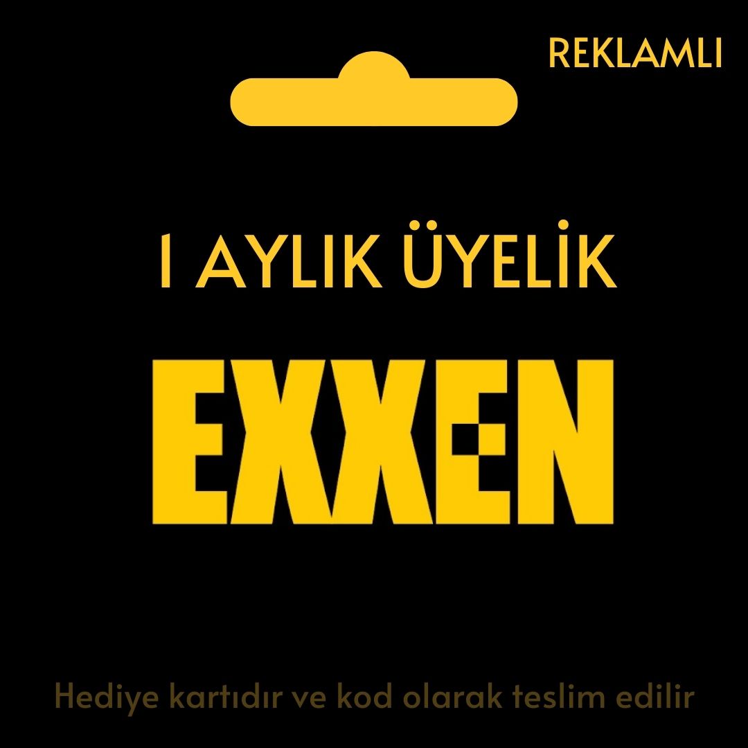 Exxen 1 Ay (Reklamlı)
