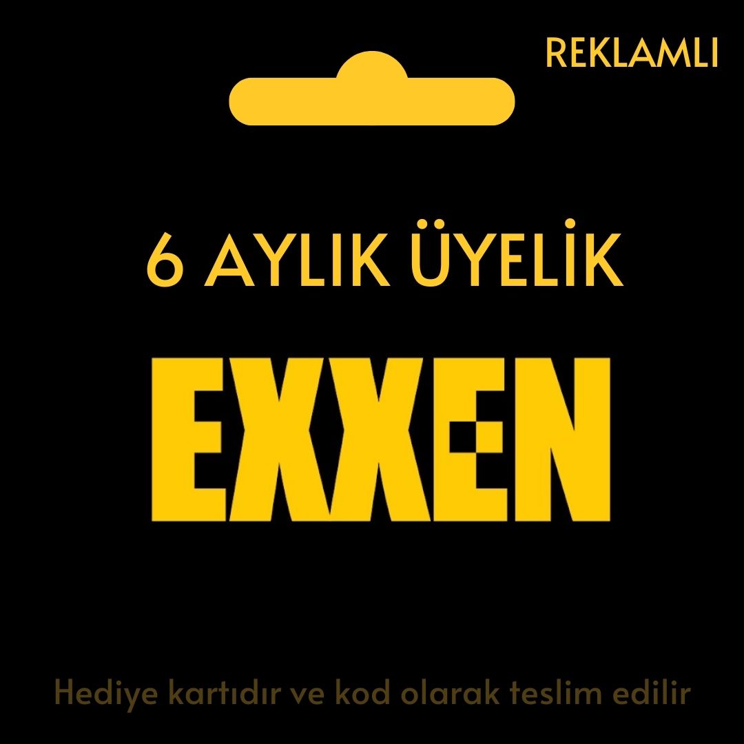 Exxen 6 Ay (Reklamlı)