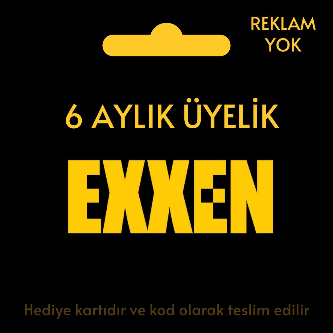 Exxen 6 Ay (Reklamsız)