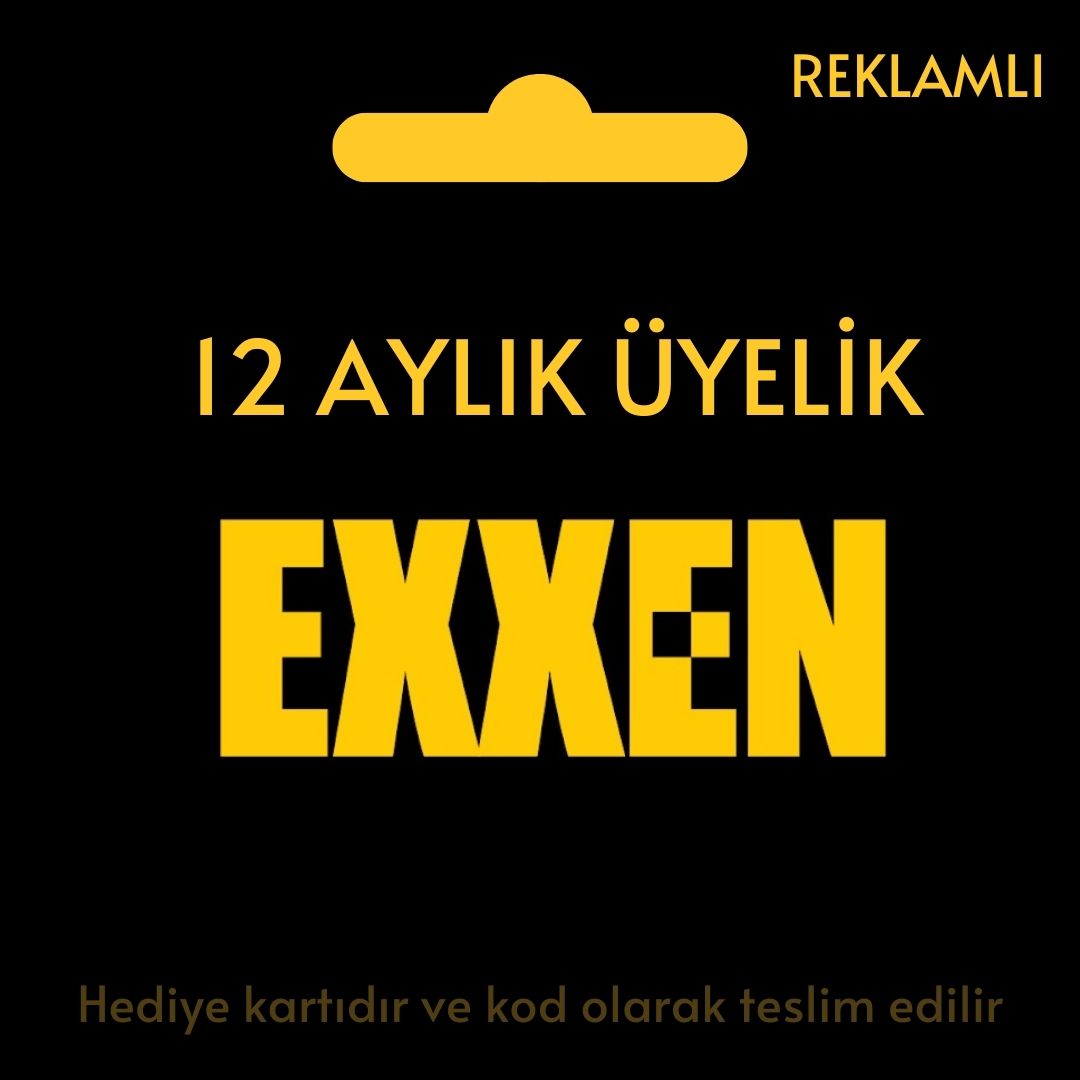 Exxen 12 Ay (Reklamlı)