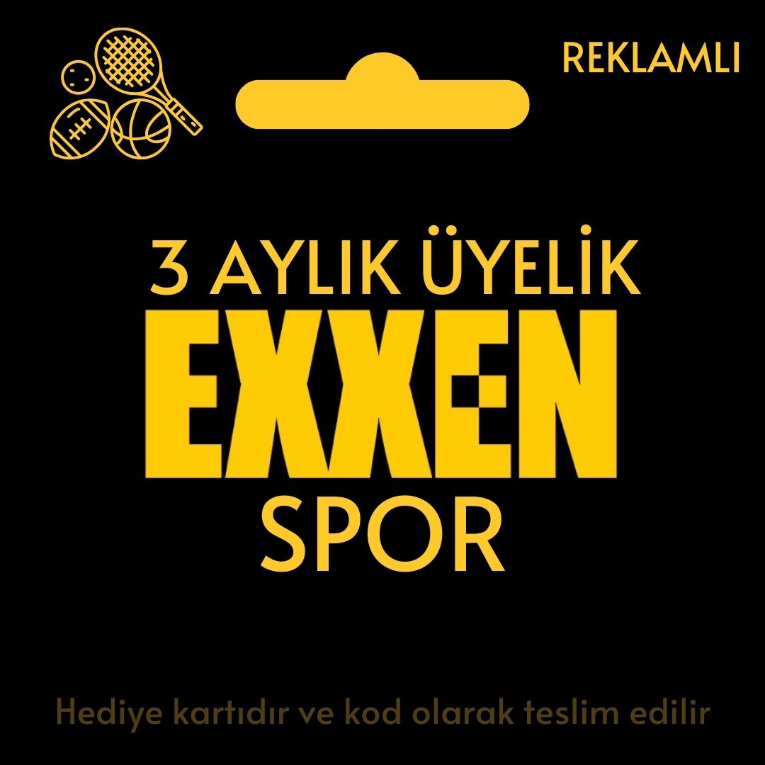 Exxen Spor 3 Ay (Reklamlı)