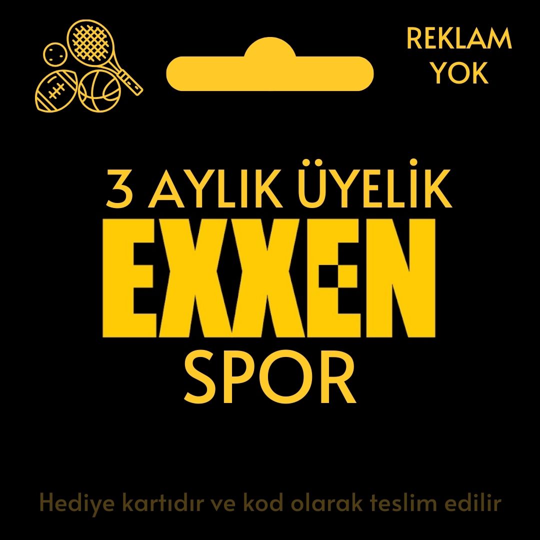 Exxen Spor 3 Ay (Reklamsız) 