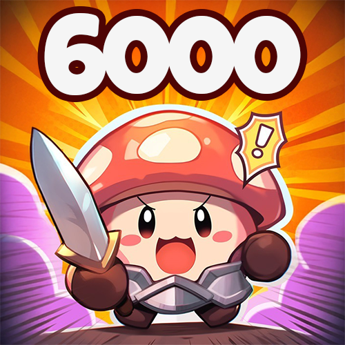 Legend of Mushroom 299.99 USD Gems + 6000 Elmas