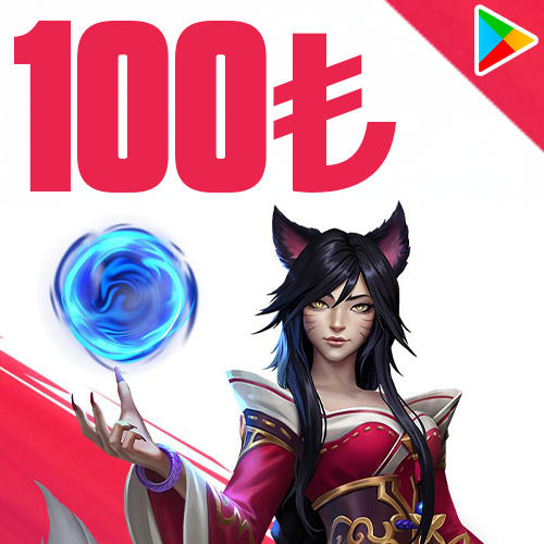 Lol: Wild Rift Google Play 100 TL Hediye Kartı 