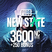 Pubg New State 3600 + 250 NC