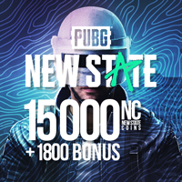 Pubg New State 15000 + 1800 NC