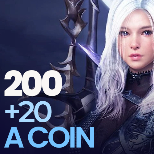 Black Desert 200 + 20 Acoin