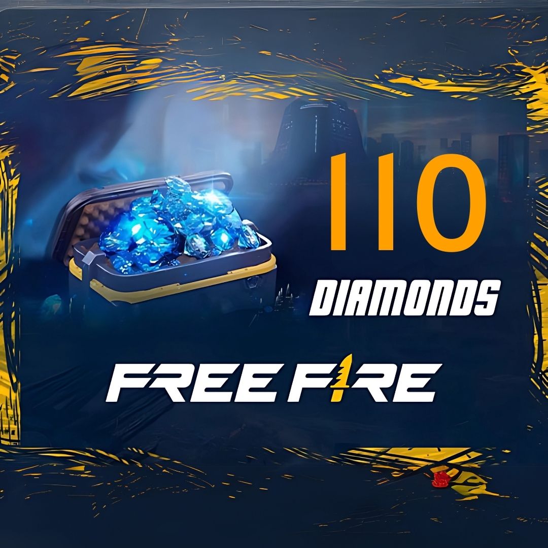 Free Fire Global 110 Elmas