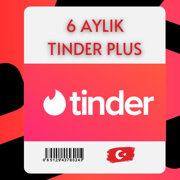Tinder Plus 6 Ay (TR)
