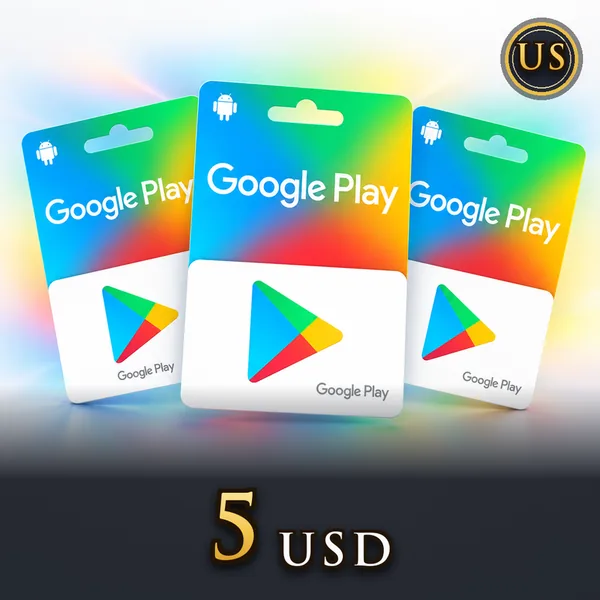 Google Play ABD Hediye Kodu 5 USD
