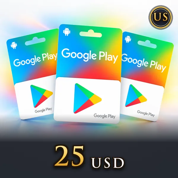 Google Play ABD Hediye Kodu 25 USD