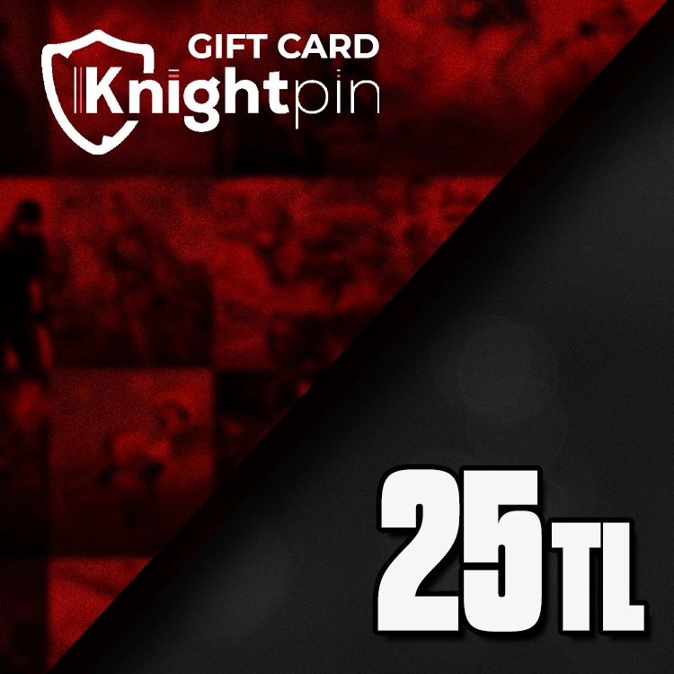Knightpin 25 TL Hediye Kartı