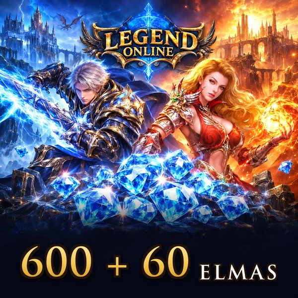 Legend Online Reborn 600 + 60 Elmas