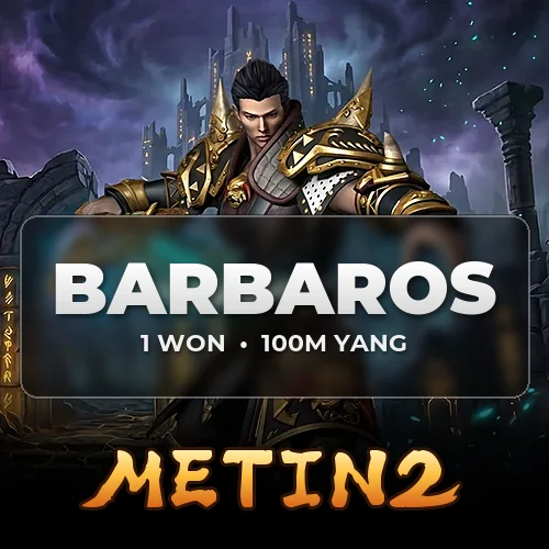 Metin2 Barbaros 1 Won (100M Yang)