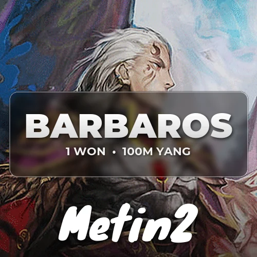 Metin2 Barbaros 1 Won (100M Yang)