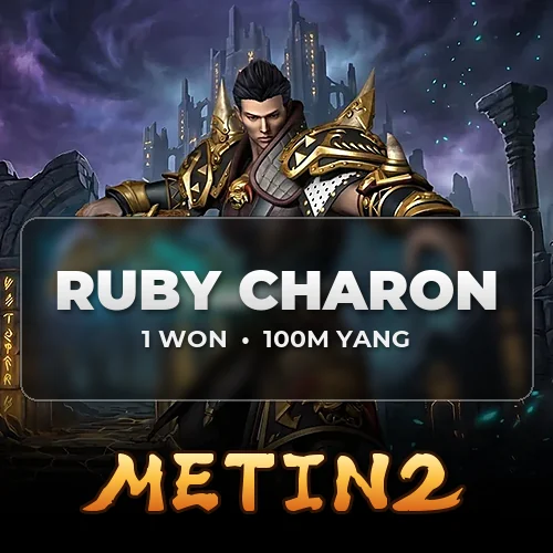 Metin2 Ruby Charon 1 Won (100M Yang)
