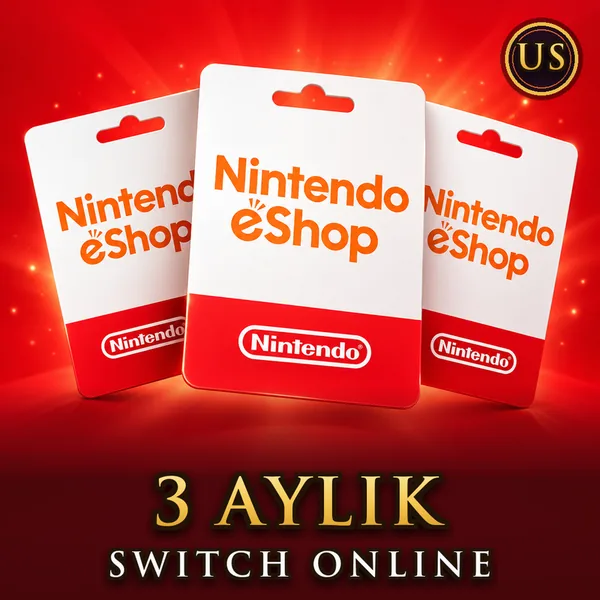 Nintendo Switch Online ABD 3 Aylık Üyelik