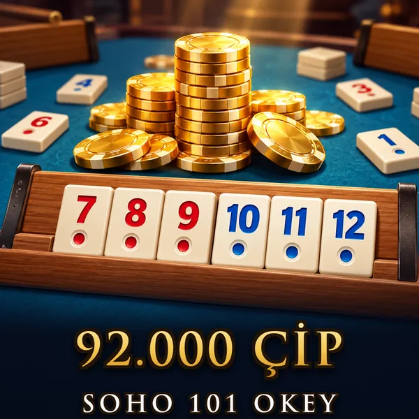 SOHO 101 Okey 92.000 Çip