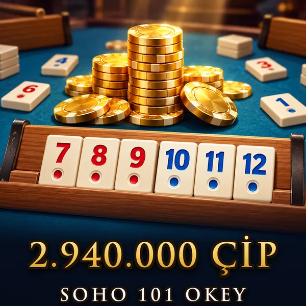 SOHO 101 Okey 2.940.000 Çip
