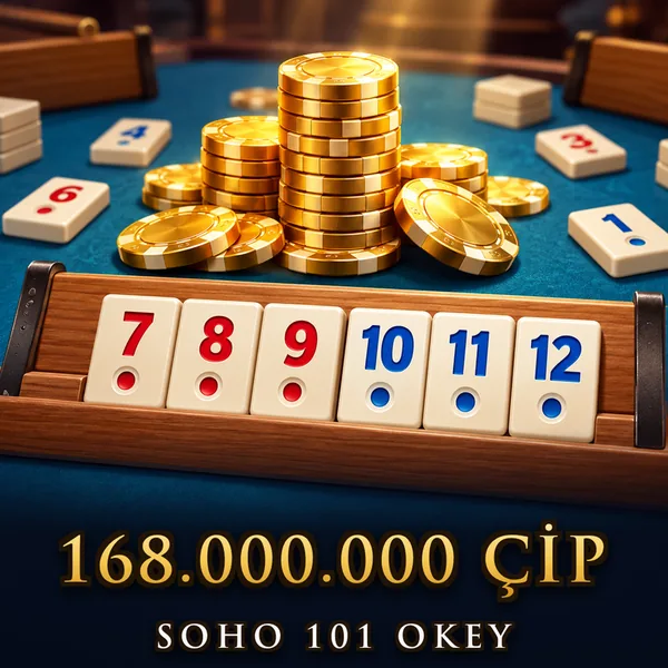 SOHO 101 Okey 168.000.000 Çip