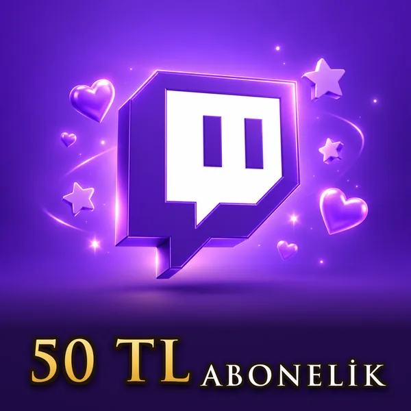 Twitch Abonelik 50 TL
